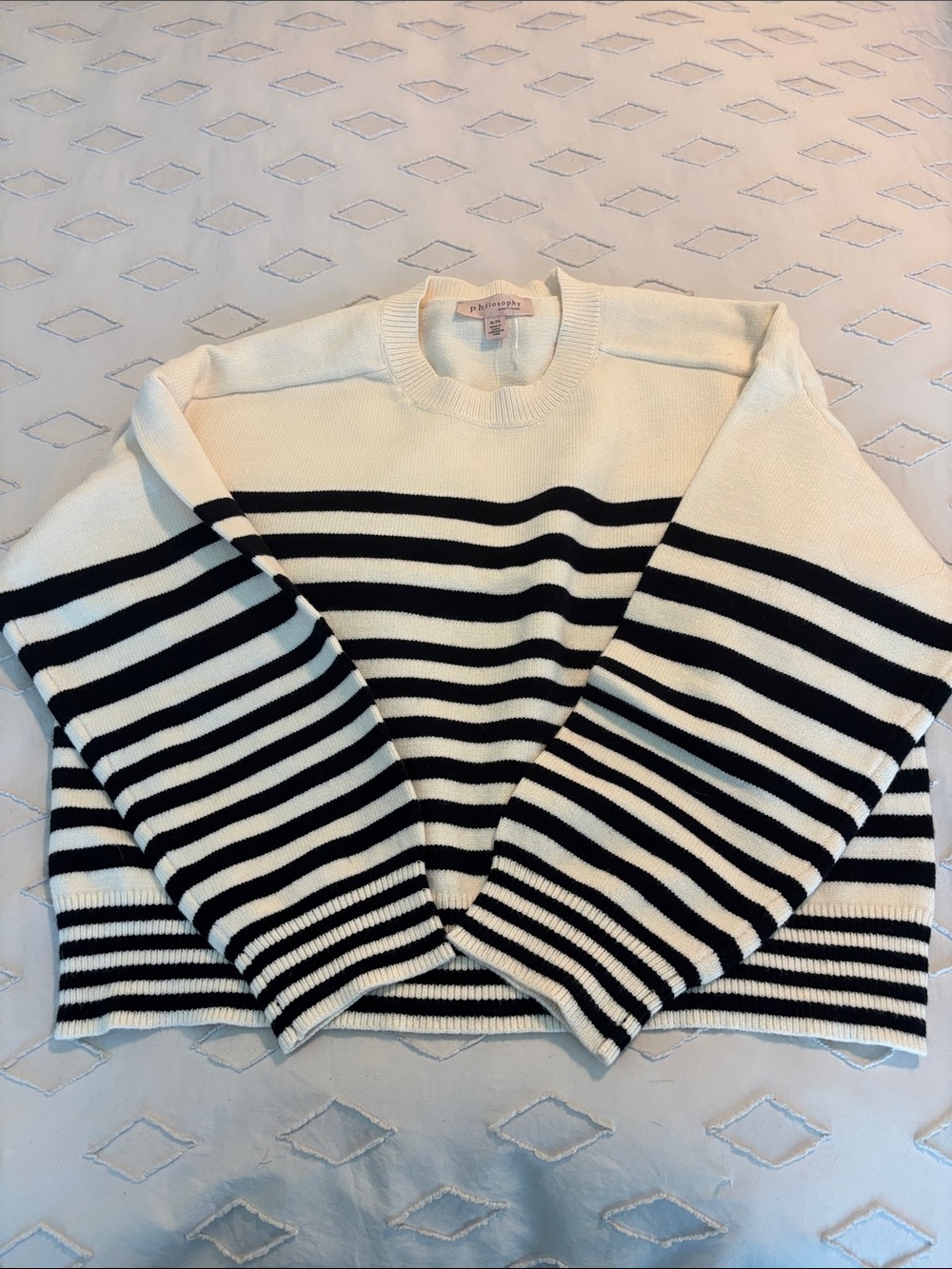Women’s Striped Philosophy Sweater